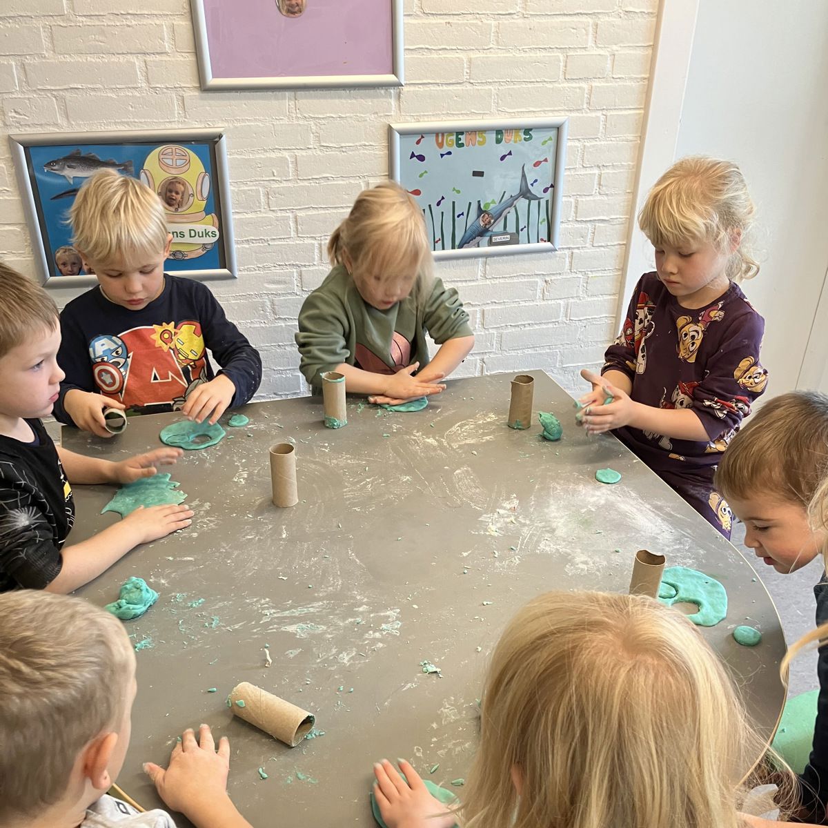 Børn i Børnehuset Gassum