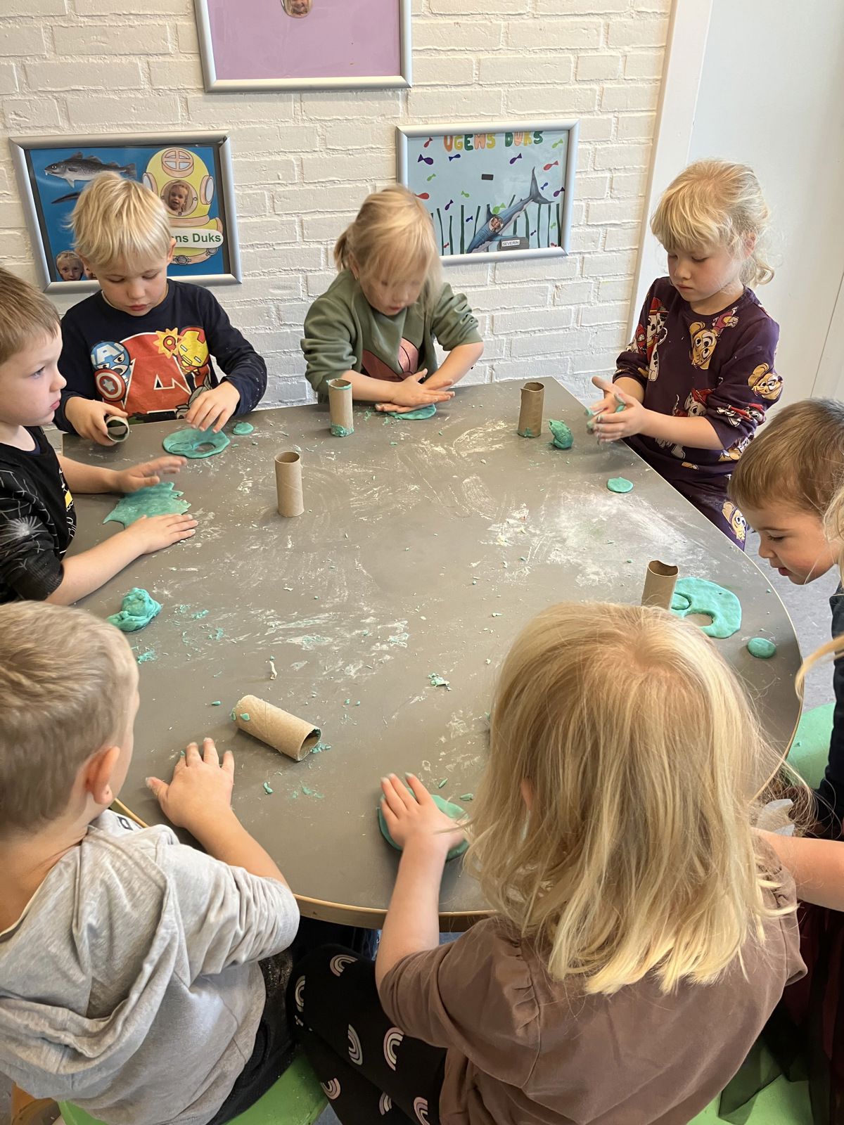 Børn i Børnehuset Gassum