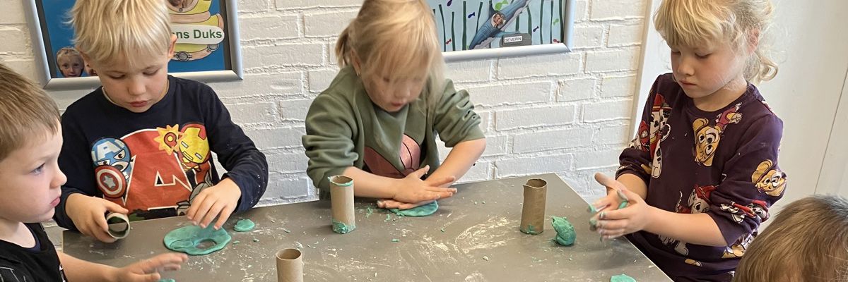 Børn i Børnehuset Gassum